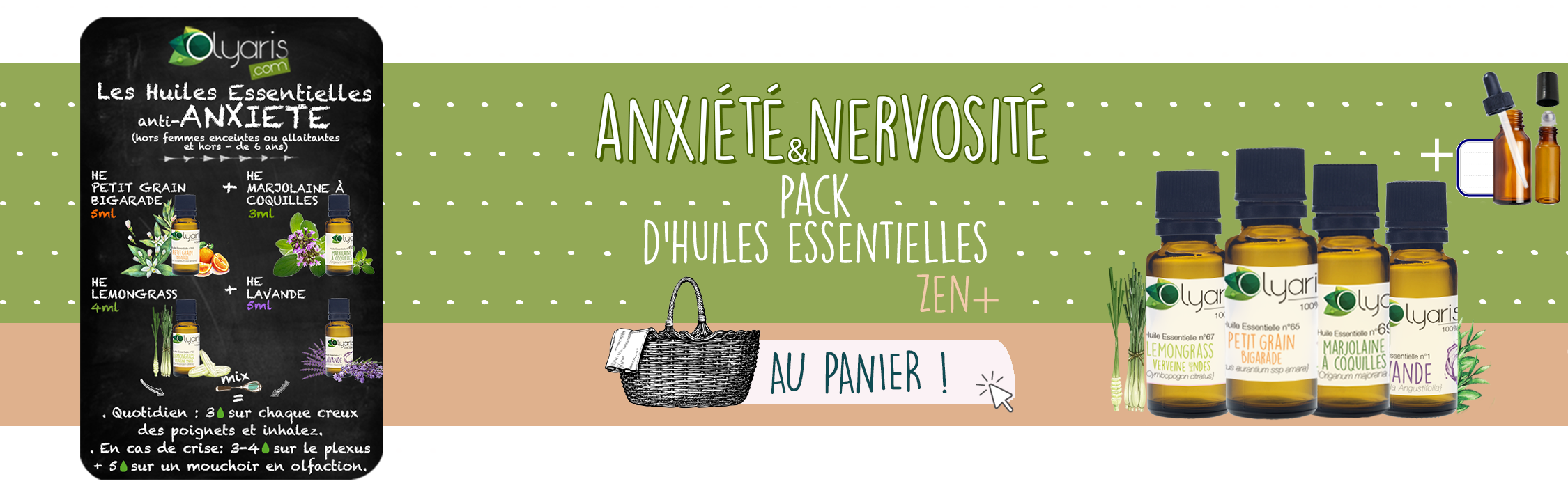 Anxiété et Nervosité : les huiles essentielles à utiliser